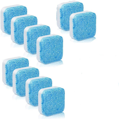Fitaza 10 Pcs Washing Machine Descaler Tablets | Washing Machine Tablets Dishwashing Detergent(10 Tablet)