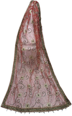 shakti Net Embroidered Women Dupatta