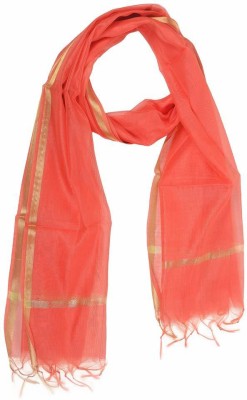 Sunflower Cotton Silk Solid Women Dupatta