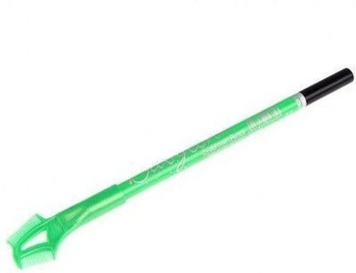 THTC Smudge Proof & Water Proof Black Eyebrow Definer Pencil With Comb(BLACK)