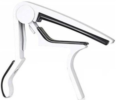 Music World Clutch Guitar Capo(White)