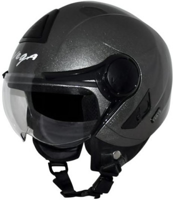 VEGA VERVE HI-QUALITY ANTHRACITE OPEN FACE 580 MM SIZE (M) Motorsports Helmet(ANTHRACITE)