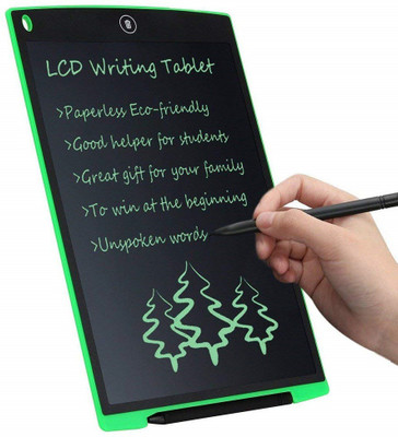 EOVEA LCD Writing Board Slate Drawing Record Notes Digital Notepad with Pen Handwriting Pad Paperless Graphic Tablet for Kids at Home School, Writing Pads, Writing Tablet (Green)(Green)