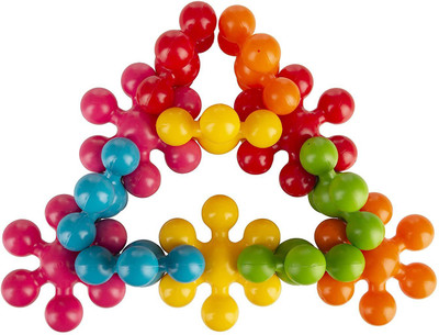 FOROLY Interactive Early Learning STEM Star Links Building Blocks Toys for Kids(Multicolor)