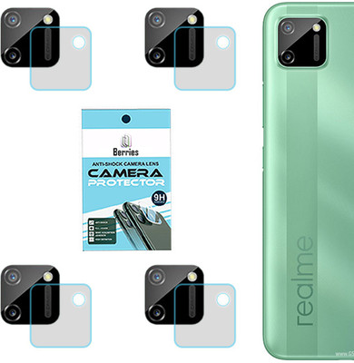 BERRIES Back Camera Lens Glass Protector for REALME C11(Pack of: 4)