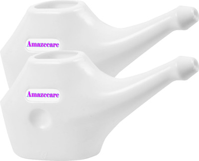 AMAZECARE Plastic White Neti Pot(200 ml)