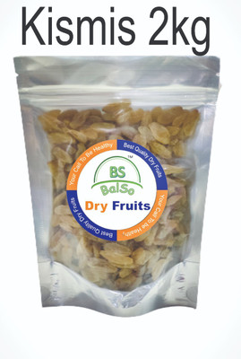 BalSo BS-Premium large kishmish Raisins-Best Quality Kishmish-2kg Raisins(1 x 2 kg)
