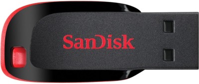 SanDisk Cruzer Blade USB 2.0 32 GB usb 2.0 Flash Pen Drive 32 GB Pen Drive(Black, Red)