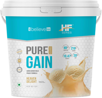 HF Series Advance Pure Gain Hard Gainer Bulk Phase Formula Whey Protein(5 kg, HEAVEN DELIGHT)