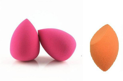 Alkaf Makeup Beauty Foundation Cream Powder Blender Sponge Set Of 3