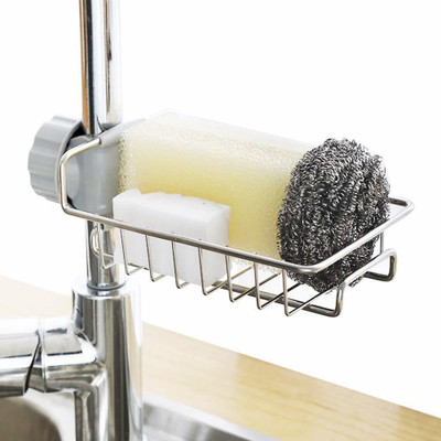 VibeX Over Kitchen Sink Caddy Clamp(Smart Silver, Grey)