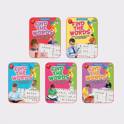 Miss & Chief Find The Words - Pack (5 Titles)(Paperback, Dreamland Publications)