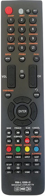 Nij Compatible For RM-L1098+X Universal Televisions LED LCD Plasma Smart Remote Work Generic Remote Controller(Black) Nij Compatible For RM-L1098+X Universal Televisions LED LCD Plasma Smart Remote Work Generic Remote Controller(Black)