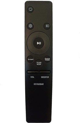 LipiWorld AH59-02758A Remote Control Compatible for HW-M360/ZA HW-M370/ZA HW-M430/ZA HW-M450/ZA HW-M4500/ZA HW-M550/ZA  Sound Bar Samsung Remote Controller(Black)