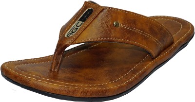 Florida Men Flats(Brown , 8)