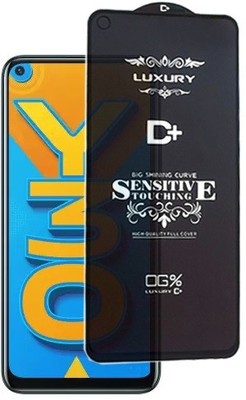 Mersal Edge To Edge Tempered Glass for Vivo Y30, (Premium Luxury D+ Sensitive Touching Edge to Edge Tempered Glass With Camera Open Cut)(Pack of 1)