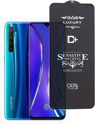 A-Allin1 Edge To Edge Tempered Glass for Realme XT, (Premium Luxury D+ Sensitive Touching Edge to Edge Tempered Glass With Camera Open Cut)(Pack of 1)