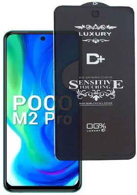 A-Allin1 Edge To Edge Tempered Glass for Poco M2 Pro(Pack of 1)