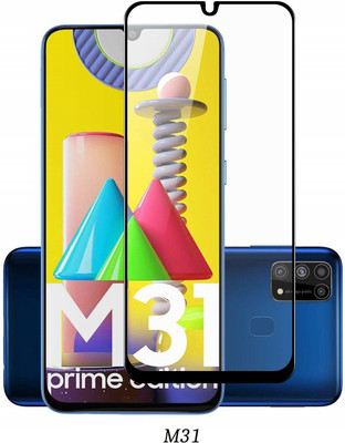 NEMIZI Edge To Edge Tempered Glass for Samsung Galaxy M31(Pack of 1)