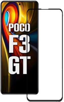 INFINITYWORLD Edge To Edge Tempered Glass for POCO F3 GT(Pack of 1)