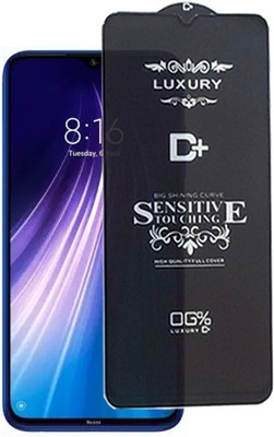 Mersal Edge To Edge Tempered Glass for Redmi Note 8, (Premium Luxury D+ Sensitive Touching Edge to Edge Tempered Glass With Camera Open Cut)(Pack of 1)