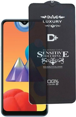 Mersal Edge To Edge Tempered Glass for Samsung Galaxy M01s, (Premium Luxury D+ Sensitive Touching Edge to Edge Tempered Glass With Camera Open Cut)(Pack of 1)