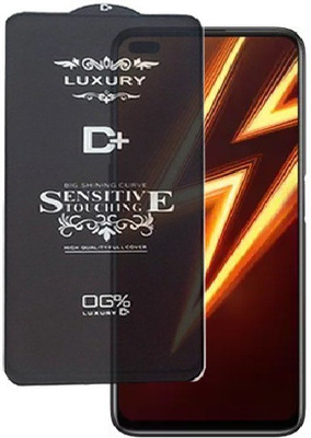 A-Allin1 Edge To Edge Tempered Glass for Realme 6 pro, (Premium Luxury D+ Sensitive Touching Edge to Edge Tempered Glass With Camera Open Cut)(Pack of 1)