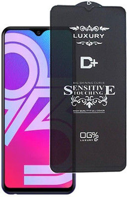 Mersal Edge To Edge Tempered Glass for Vivo Y93, (Premium Luxury D+ Sensitive Touching Edge to Edge Tempered Glass With Camera Open Cut)(Pack of 1)