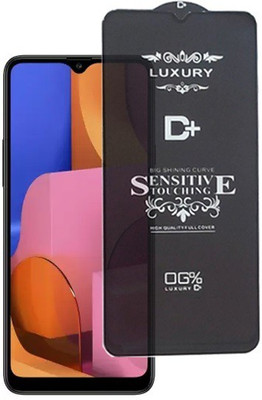 A-Allin1 Edge To Edge Tempered Glass for Samsung Galaxy A20s, (Premium Luxury D+ Sensitive Touching Edge to Edge Tempered Glass With Camera Open Cut)(Pack of 1)