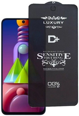 A-Allin1 Edge To Edge Tempered Glass for Samsung Galaxy M51(Pack of 1)