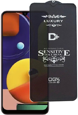 Mersal Edge To Edge Tempered Glass for Samsung Galaxy A70s, (Premium Luxury D+ Sensitive Touching Edge to Edge Tempered Glass With Camera Open Cut)(Pack of 1)