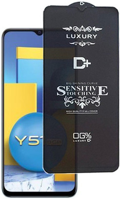 A-Allin1 Edge To Edge Tempered Glass for VIVO Y51, (Premium Luxury D+ Sensitive Touching Edge to Edge Tempered Glass With Camera Open Cut)(Pack of 1)