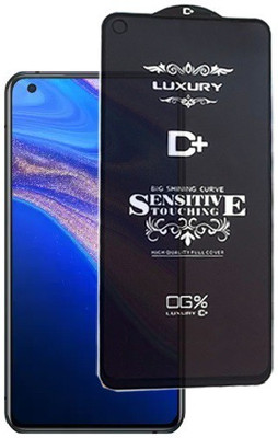 A-Allin1 Edge To Edge Tempered Glass for Vivo X50, (Premium Luxury D+ Sensitive Touching Edge to Edge Tempered Glass With Camera Open Cut)(Pack of 1)
