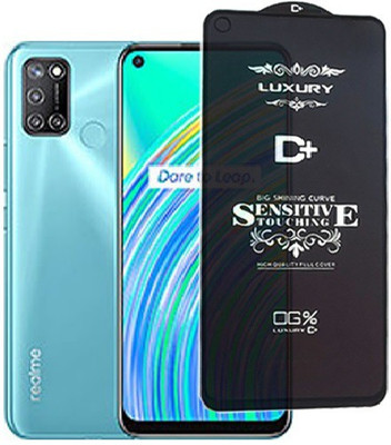 A-Allin1 Edge To Edge Tempered Glass for Realme C17, (Premium Luxury D+ Sensitive Touching Edge to Edge Tempered Glass With Camera Open Cut)(Pack of 1)