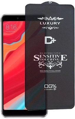 A-Allin1 Edge To Edge Tempered Glass for Mi Redmi Y2, (Premium Luxury D+ Sensitive Touching Edge to Edge Tempered Glass With Camera Open Cut)(Pack of 1)