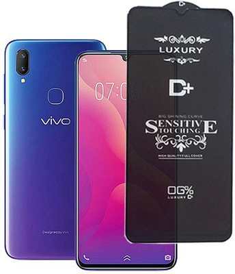 Mersal Edge To Edge Tempered Glass for Vivo V11i, (Premium Luxury D+ Sensitive Touching Edge to Edge Tempered Glass With Camera Open Cut)(Pack of 1)