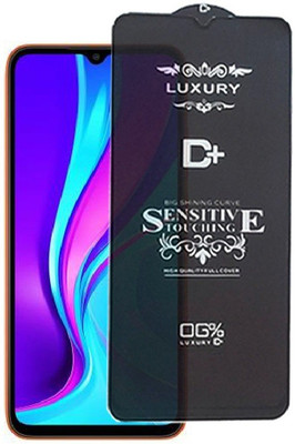 HY Edge To Edge Tempered Glass for Redmi 9, (Premium Luxury D+ Sensitive Touching Edge to Edge Tempered Glass With Camera Open Cut)(Pack of 1)