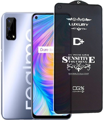 A-Allin1 Edge To Edge Tempered Glass for Realme Q2(Pack of 1)