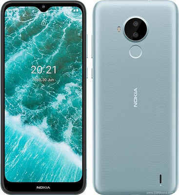 SOMTONE Front and Back Tempered Glass for Nokia C30(Pack of 1)