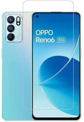 SRT Tempered Glass Guard for Oppo Reno 6 5G(Pack of 1)