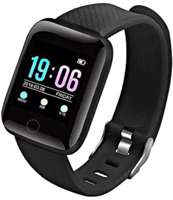 BULLROCK ID116 Smartwatch(Black Strap, FREE)