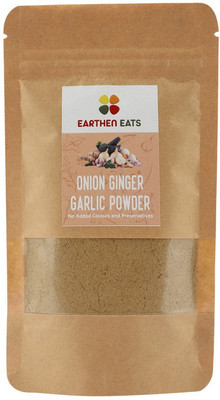 Earthen Eats Onion Ginger Garlic Powder | Fresh & Pure (Refill)(70 g)