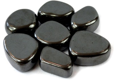 CRYSTU Natural Hematite Tumble Stone. Charged By Reiki Grandmaster & Vastu Expert Polished Asymmetrical Crystal Stone(Brown 100 g)