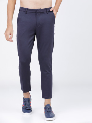 HIGHLANDER Slim Fit Men Blue Trousers