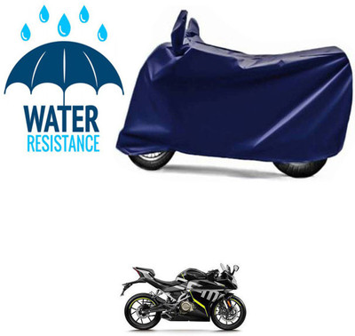 RONISH Waterproof Two Wheeler Cover for CFMoto(650MT, Blue)