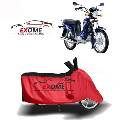 ENTIRELY ELITE Two Wheeler Cover for Kinetic(Luna, Red, Black)