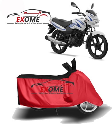 ENTIRELY ELITE Two Wheeler Cover for TVS(Star Sport, Red, Black)