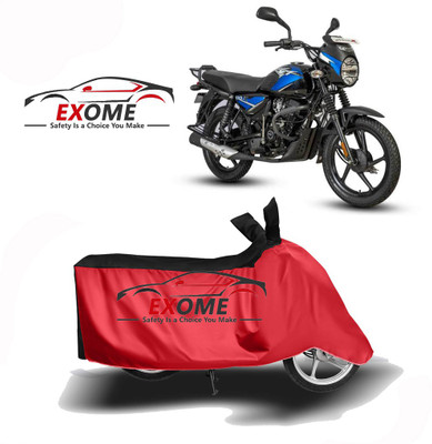 APNEK Two Wheeler Cover for Bajaj(CT110, Red, Black)