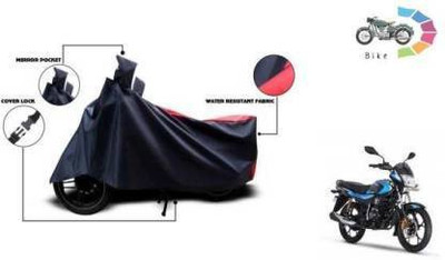 Mdstar Waterproof Two Wheeler Cover for Bajaj(Platina 110 H-Gear, Multicolor)