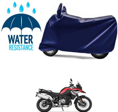 RONISH Waterproof Two Wheeler Cover for BMW(F 850 GS, Blue)